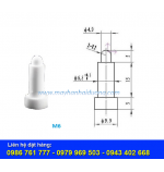 Pin định vị hàn đai ốc M6 (gốm tròn)
